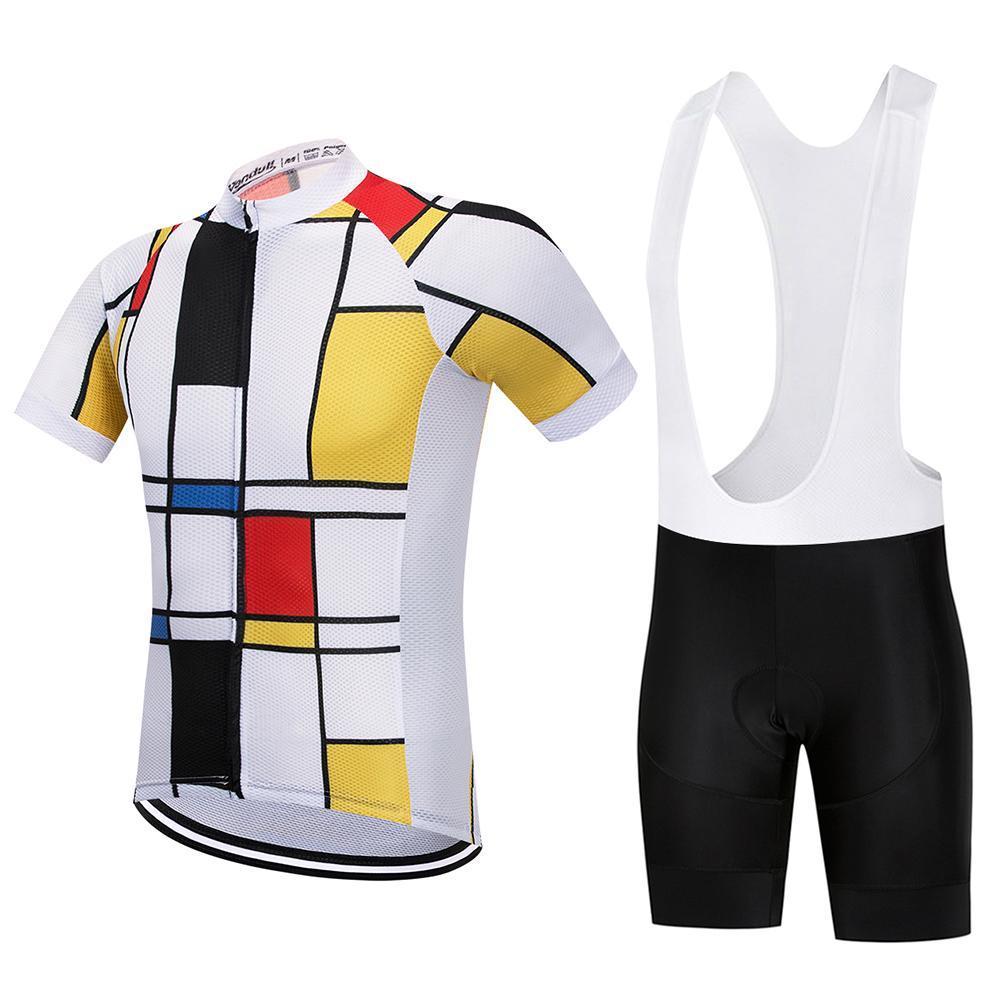 Piet Mondrian Cycling Jersey and Shorts