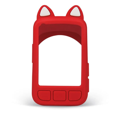 Silicone Case WITH CAT EARS For Elemnt BOLT V2 Bicycle Computer