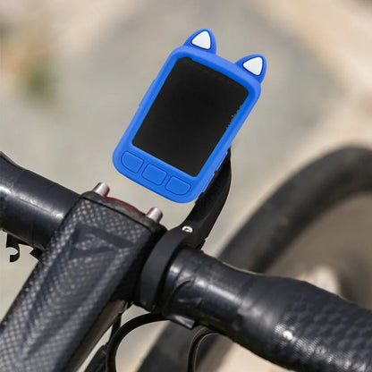 Silicone Case WITH CAT EARS For Elemnt BOLT V2 Bicycle Computer